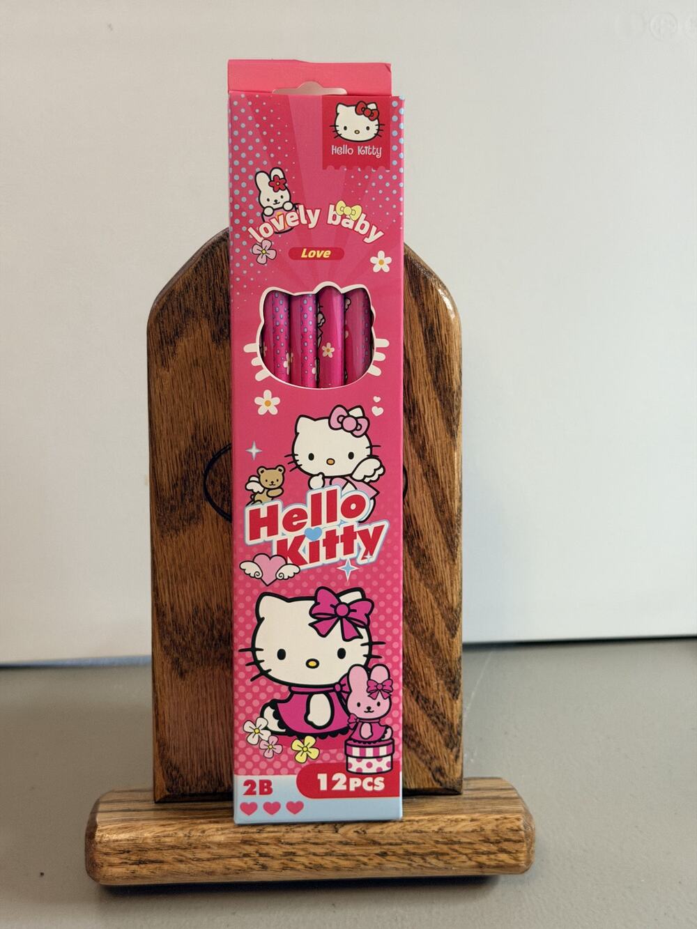 #HK-739 Hello Kitty Wooden Pencils - 12 pack